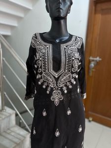 Chikankari Sheer Kurta