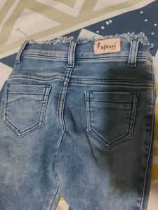 Frayed Hem Jeans