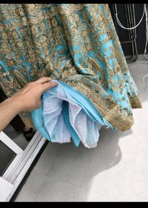 wedding gown(padded) katdana zardosi n sitara work