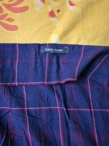 Plaid Maxi Skirt