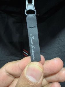 Lamborghini Black Hooded Jacket