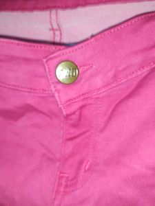 AND denim Pink Jeans Never Used