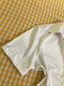 White Short Sleeve Shirt Bust 32-36