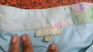 Floral Ruffle Mini Skirt