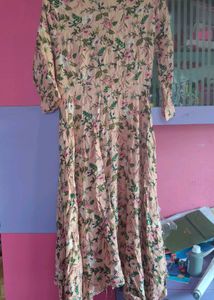 Floral Print Shirt Dress