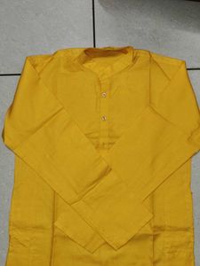 Elegant Yellow Kurta
