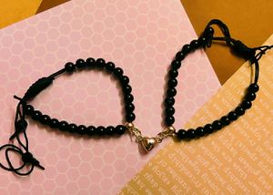 Couple Magnetic Heart Bracelet