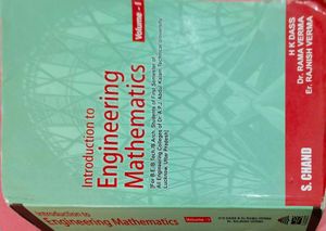 Engineering Mathematics Vol-I
