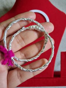 Silver Bangles For Kids