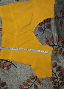 yellow color blouse