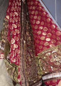 New Heavy Work Saree With Blouse