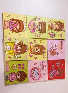 Korean Sticker Fridge Magnet