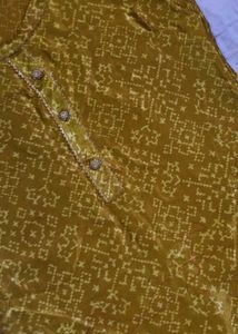 MEHENDI COLOUR KURTI