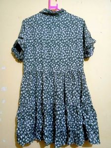Floral Print Mini Dress