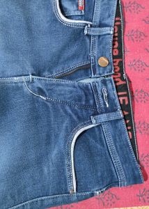 Dark Blue Denim Jeans