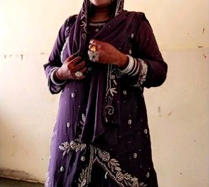 Lovender Gown With Koti