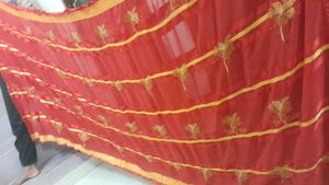 viscose georgette or chiffon saree