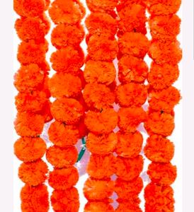 10 String Artificial Flower Ornge,Yellow -Ornge m