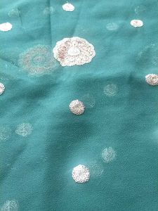 Emerald Green Embroidered Dupatta