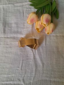 Gold Plated Chunky Cuff Bracelet
