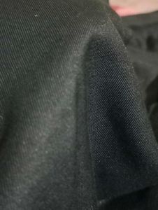 Black Shiny Nylon Skirt