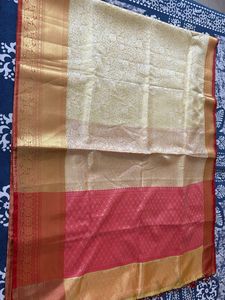 Banarasi Saree With Golden Zari