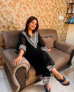 Elegant Black Kurta Set