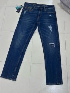 SPYKAR Ripped Dark Blue Jeans