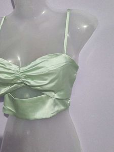 FOREVER 21 SILK TOP