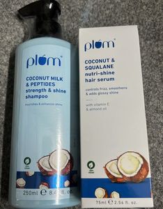 Plum Coconut Hair Duo( Shampoo + Serum)