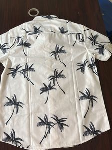 SHEIN New With  Tag Palm Print Shirt
