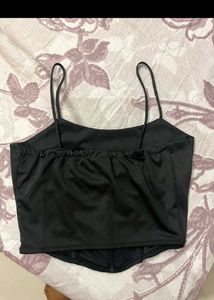 Sexy Black Corset Top