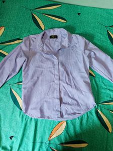 Striped Button-Down Shirt