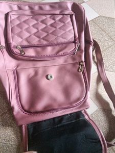 NUDE COLOR BACK BAG 🎒?!!!!