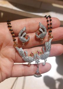 Combo Of Jewellry Box And Trendy Mangalsutra Set