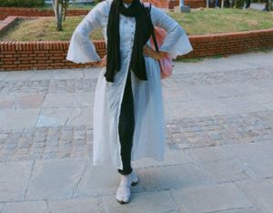 White Slit Kurti....