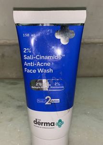 DERMA CO oily skin Anti-Acne Face Wash used once