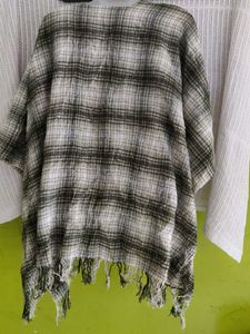 Checkered Kimono Cover-Up