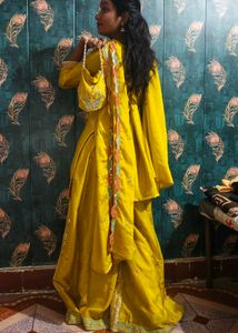 Nwe Year Sale ✨ Elegant Yellow Sharara Suit