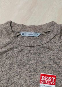 🩶🆕 BRAND NEW Heathered Long Sleeve knit Top