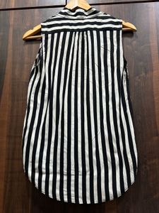 Striped Sleeveless Top