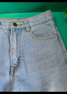 Light Blue Straight Jeans