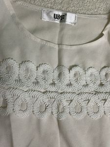 Cute Korean White Top For Women’s 🤍