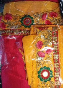 Saree Multicolour Wedding Wear