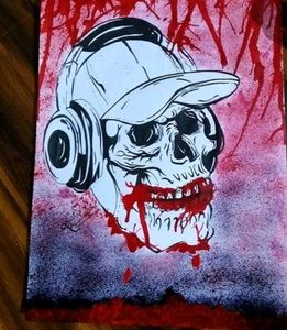 Painting  Artwork Sketch Shading Horor