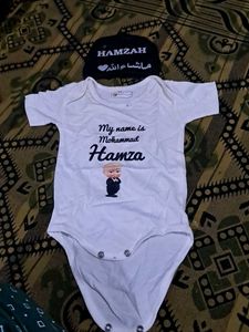 Custom 'Boss Baby' Bodysuit & Hat