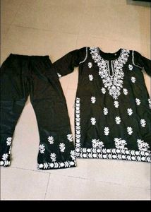 Embroidered coord set ( new)