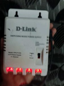 D-Link DPS-F1C04 4-Channel CCTV Power Supply.