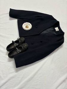 Elegant Navy Blue Jacket