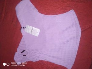 Lavender Sleeveless Top